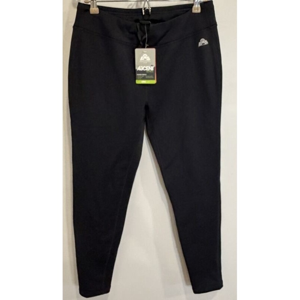 EMS Eastern Mountain Sports Womens Equinox Stretch Ascent Pants Size M Black New